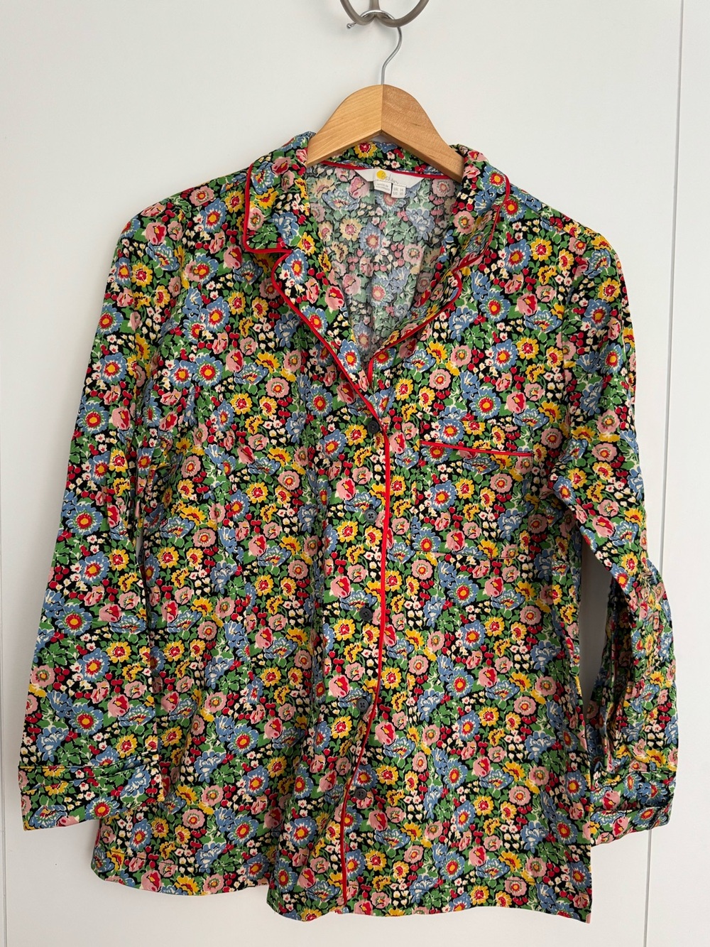 Boden Floral Pajama Shirt size 10